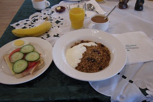 Breakfast at Smyrlabjorg Guesthouse